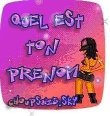 kel &eacute; ton prenom