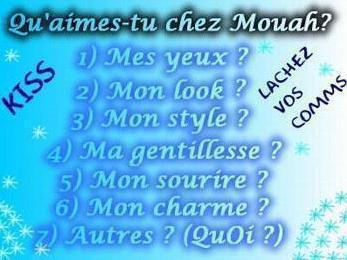 Qu'aimes-tu chez Nous?*